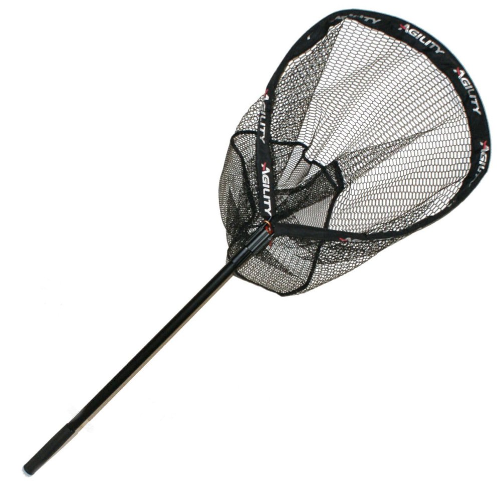 SHAKESPEARE Agility Unisex Adult Boat Landing Net, Black, Standard