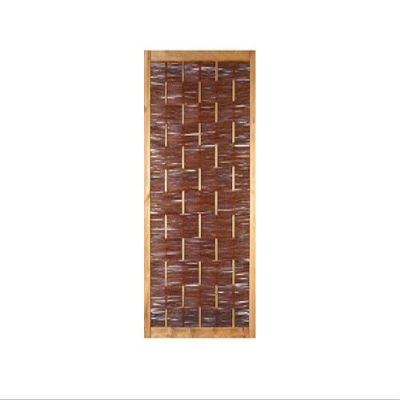 Wicker Willow Fence with Frame, 120 x 180 cm