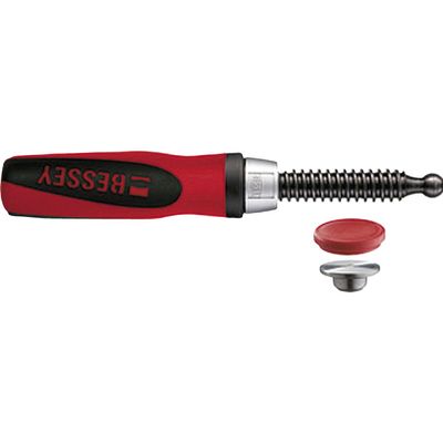 Bessey 3101182 2K handle with replaceable pressure plate for TG/GZ/GMZ (100 mm reach)