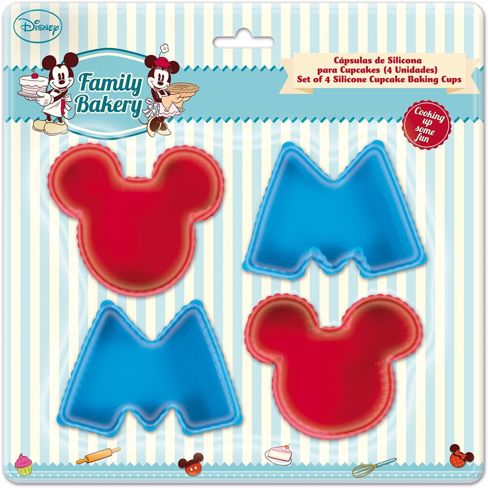 DISNEY Silicone Cupcake Molds - 77703