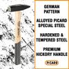 Picard 0000102-0500 Engineer’s Hammer DIN 1041, 500 g, with Hickory Handle view 2