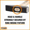 Picard 0000102-0500 Engineer’s Hammer DIN 1041, 500 g, with Hickory Handle view 4