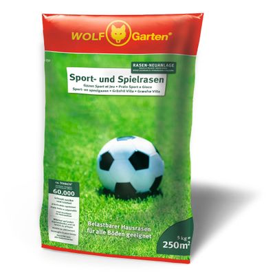 WOLF-Garten Sport & Play Lawn LG 250, 5 kg, for 250 m²