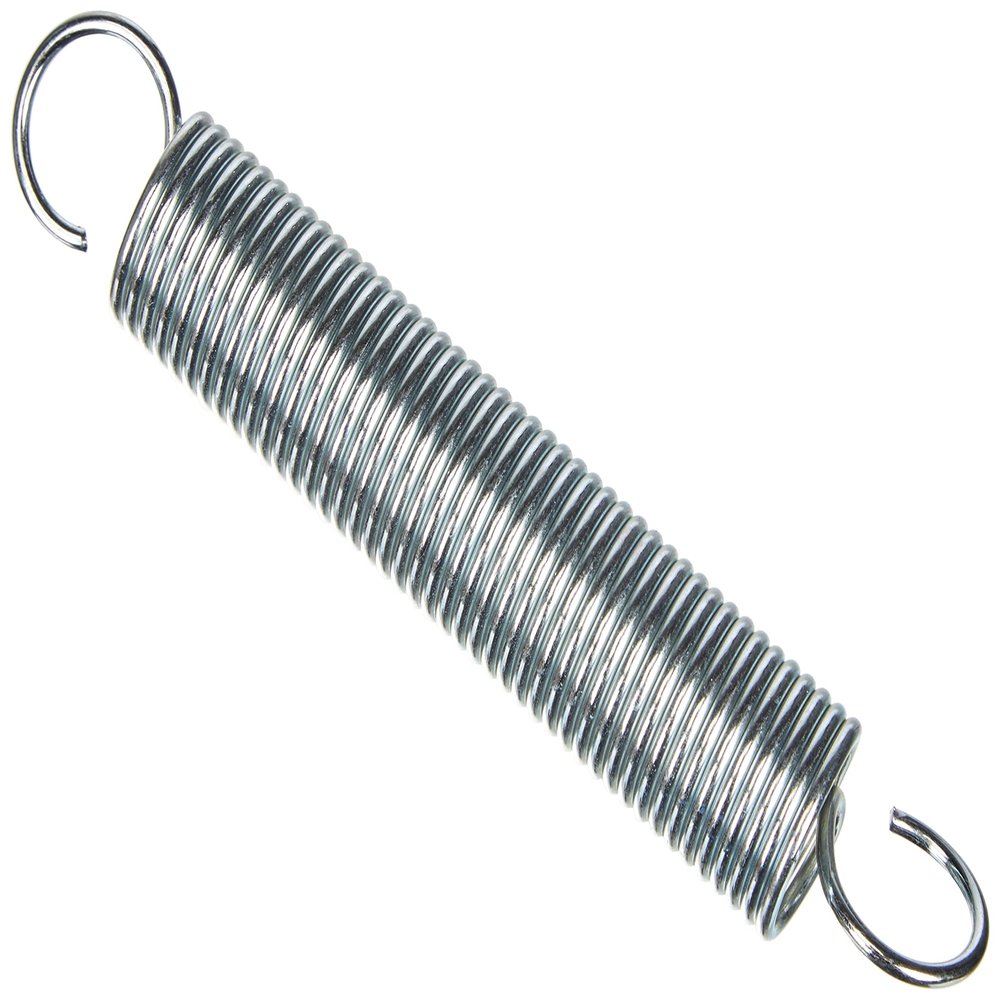 Chapuis RST3 Galvanized Steel Tension Spring, Gray, 115 mm