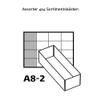 Raaco 136457 Type 55 A Insert Set: 4 x A8-2 view 3