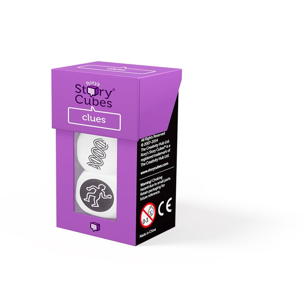 Hutter 273000 - Story Cubes Mix - Detective Work, Dice Game
