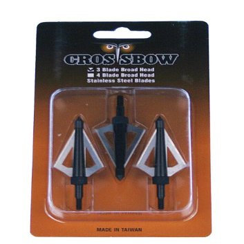 3 Hunting Broadheads