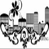 INDIGOS UG Wall Decal – Irving (USA) City Skyline, Design 3, 180 × 83 cm, Black (f1349) view 1