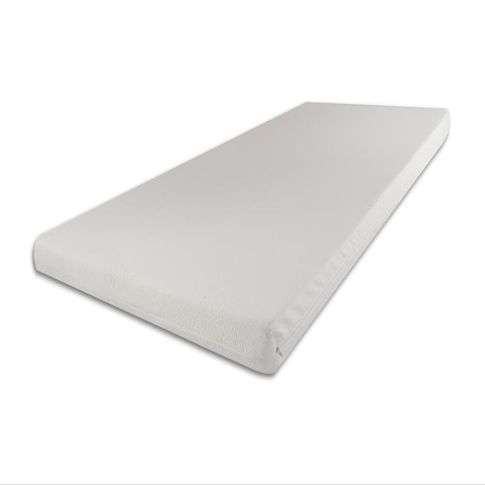 SW Bedding Viscoelastic Mattress Topper 70 x 200 x 9 cm, H2, SANcare Cover