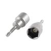 Sourcing Map 6.35 mm Shank 19 mm Magnetic Nut Driver Bits, 2-Piece view 1