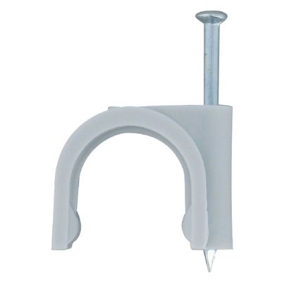 Legrand LEG31528 Fixfor 1000 Cable Strain Relief for 9 mm Cable, Gray RAL 7035