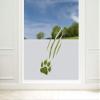 GRAZDesign Paw Print Privacy Window Film, Translucent Frosted Decorative Film, Opaque, 100 x 57 cm view 1