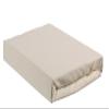 Beddinghouse Jersey Topper Fitted Sheet, 180 x 200/210 cm, Off-White view 1