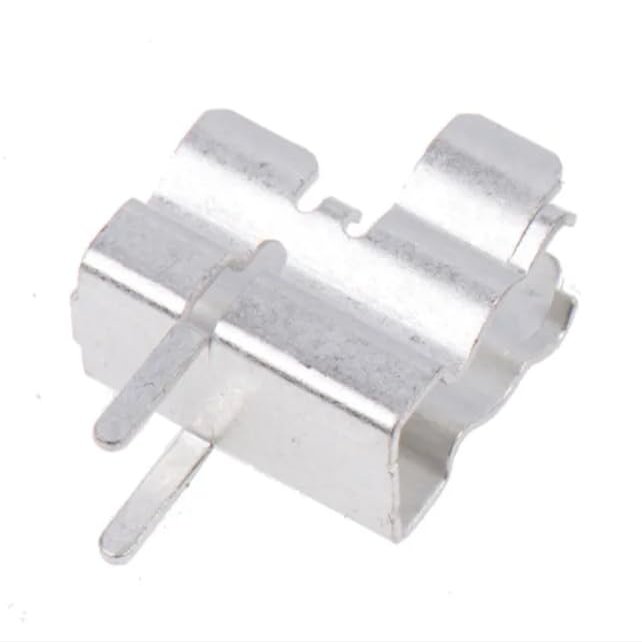 0751.0142 Mounting Clips for Cylindrical Fuses, THT, 16 A, SCHURTER