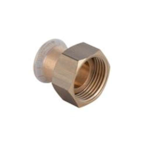 Geberit Mapress Copper Union, 2-Piece, 22 mm Diameter, 1, Copper