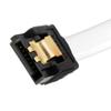 BIGtec 0.5 m SATA III Data Cable, L-Type/ L-Type, 6 Gbit/s, Transparent view 4