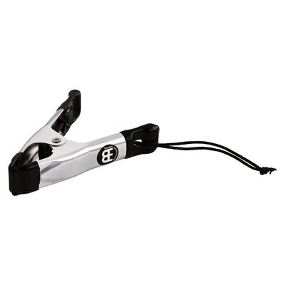 Meinl Percussion Triangle Holder Clamp with Nylon Cord, Chrome-Plated Steel (CLAMP-TRI)