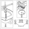 ACB Gold Line Duraplus Duravit-Compatible Toilet Seat Kit view 4