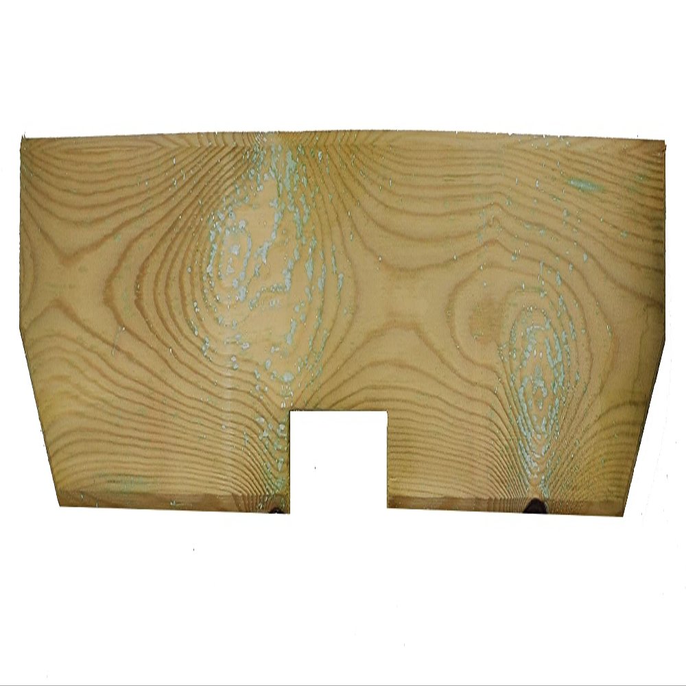 Pergola Saddle-Beam Support, Standard, for 90 mm Beams, Pressure-Treated