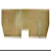 Pergola Saddle-Beam Support, Standard, for 90 mm Beams, Pressure-Treated view 1