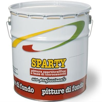 Sparty Laiv Yellow Road Traffic Paint, 4 kg
