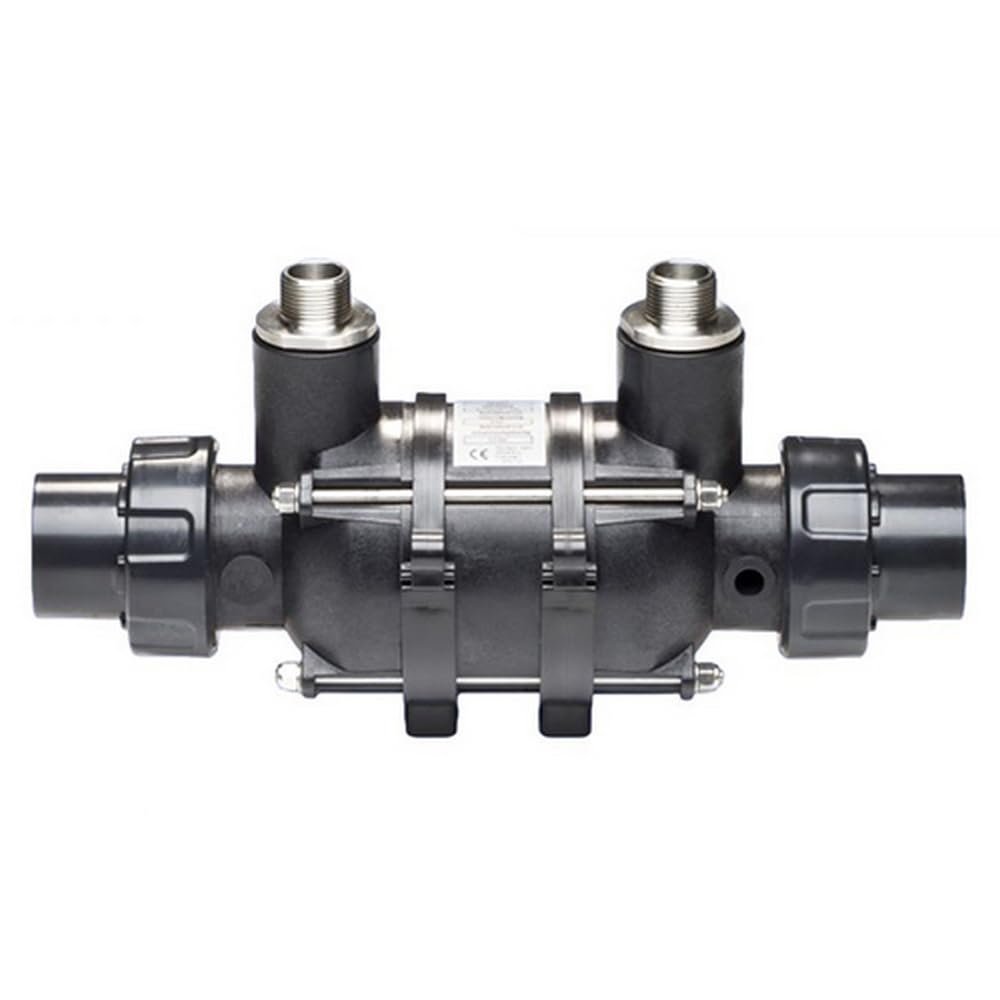 SAXONICA Pool Heat Exchanger Dapra-KWT-Ti 25 I Titanium I 28 kW I Plastic Housing