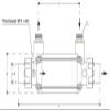 SAXONICA Pool Heat Exchanger Dapra-KWT-Ti 25 I Titanium I 28 kW I Plastic Housing view 4