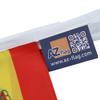 AZ FLAG Spain Bunting 12 m, 20 Flags, Lightweight Polyester, 45 x 30 cm view 3