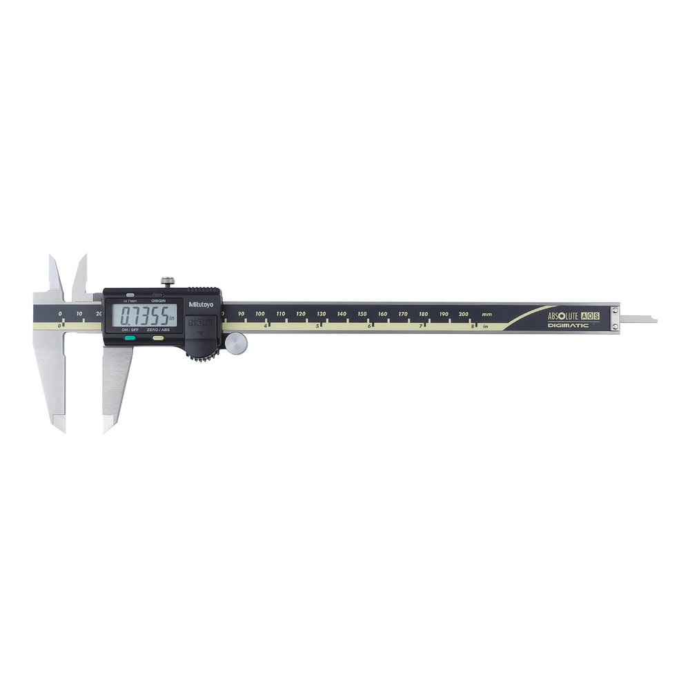 Mitutoyo 500-197-30 Digital ABS-AOS Caliper with Thumb Roller, No Output