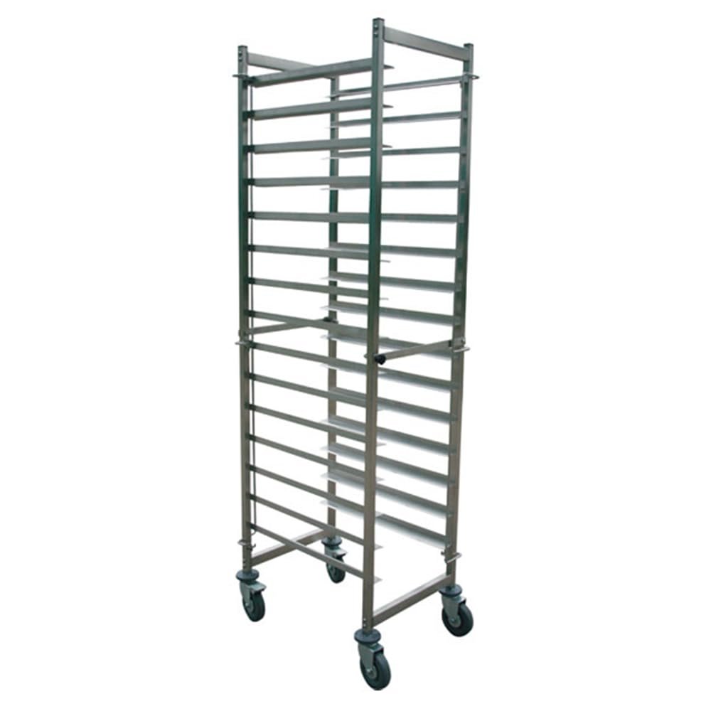 Garcia de Pou Plate Trolley, Stainless Steel, Silver, 30 x 30 x 30 cm