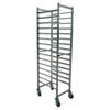 Garcia de Pou Plate Trolley, Stainless Steel, Silver, 30 x 30 x 30 cm view 1