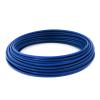 50 m Blue PVC-Coated Galvanized Steel Wire Rope, 1.6/3 mm view 1