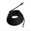 TPFNet CAT.6 Premium Network Cable with RJ45 Connector | LAN Cable | 10 m | Black | Multiple Shielding via S/FTP | Compatible with Routers, Modems, and Switches view 2