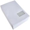 Securitex C4 Mailing Envelopes (324 × 229 × 3 mm), Self-Adhesive with Window, White, 130 gsm, Tear-Resistant and Opaque, 100 Count view 1