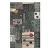 Livingwalls self-adhesive pop.up Panel 2.50 m x 0.35 m multicolor gray black 942292 view 1