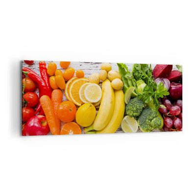 ARTTOR Canvas Wall Art 120 x 50 cm Kitchen Wall Picture - 2888