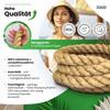 DQ-PP Jute Rope, 20 m, 16 mm, Natural Brown view 3
