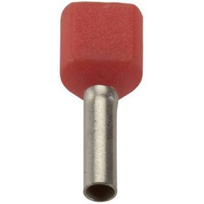 Lapp 61802000 Twin Wire End Ferrule 0.75 mm Partially Insulated Gray, 500 pcs