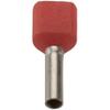Lapp 61802000 Twin Wire End Ferrule 0.75 mm Partially Insulated Gray, 500 pcs view 1