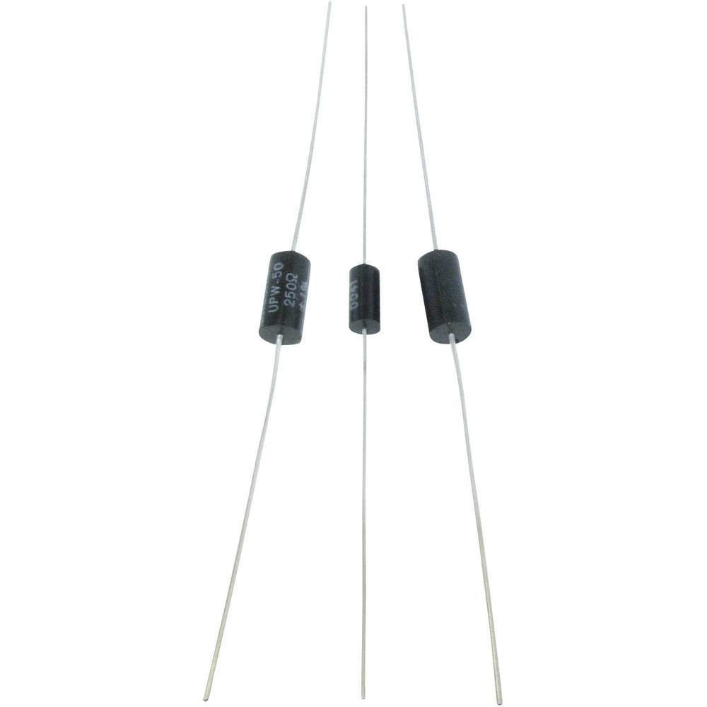 TE Connectivity 1-1624323-4 Carbon Film Resistor, 500 Ω, Axial Leaded, 0.5 W, 0.1%, 1 pc.
