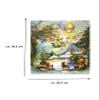 Nostalgic Advent Calendar with Pictures and Glitter “See the Ladder to Heaven” view 3