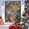 Nostalgic Advent Calendar with Pictures and Glitter “See the Ladder to Heaven” view 4