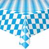 Oilcloth Tablecloth, Bavarian Diamond Pattern, Rectangular, 100 x 450 cm view 1