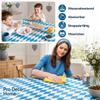 Oilcloth Tablecloth, Bavarian Diamond Pattern, Rectangular, 100 x 450 cm view 4