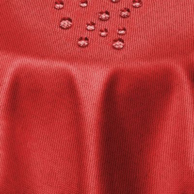 DecoHomeTextil Linen-Look Round Tablecloth 180 cm Dark Red