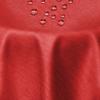 DecoHomeTextil Linen-Look Round Tablecloth 180 cm Dark Red view 1