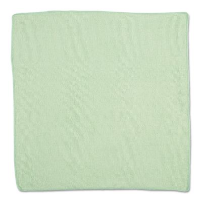 Rubbermaid Commercial Products Hygen r-40 Recycled Microfiber Cloths | Washable and Lint-Free | 24-Pack, 40 cm x 40 cm, Green