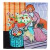 Caroline's Treasures 7266 GF Lady with Her Pug Garden Flag, Small, Multicolor view 1
