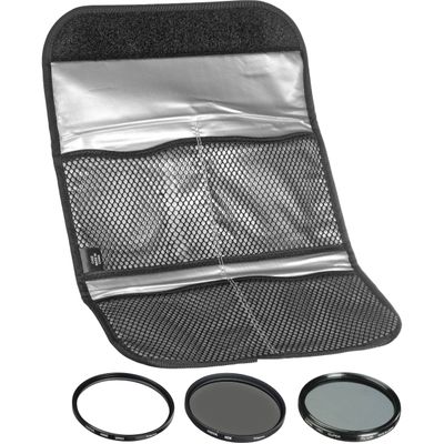 Hoya Digital Filter Set II 43 mm – UV (C) HMC Filter, Circular Polarizer, NDx8 0.9 Gray Filter, Optical Glass