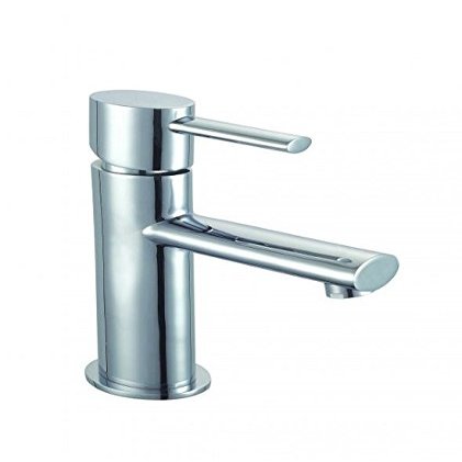 Elba Deck-Mounted Basin Faucet with Push-Open Waste Set